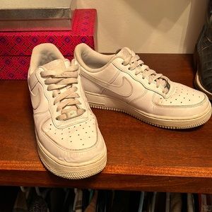 White Air Force ones